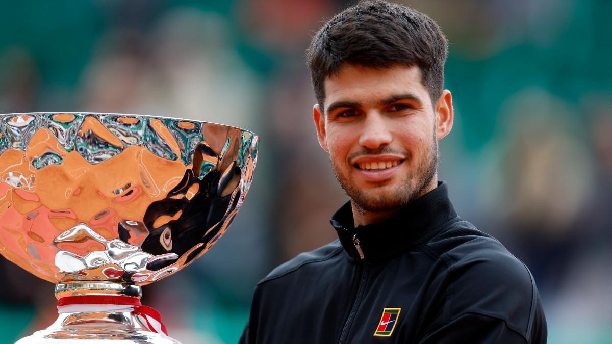 Carlos Alcaraz, campeón en Montecarlo