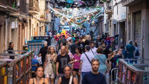 Arrancan las fiestas de Sants a todo gas