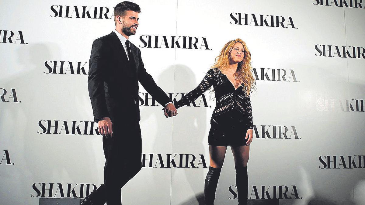 Piqué y Shakira, en una foto de archivo.