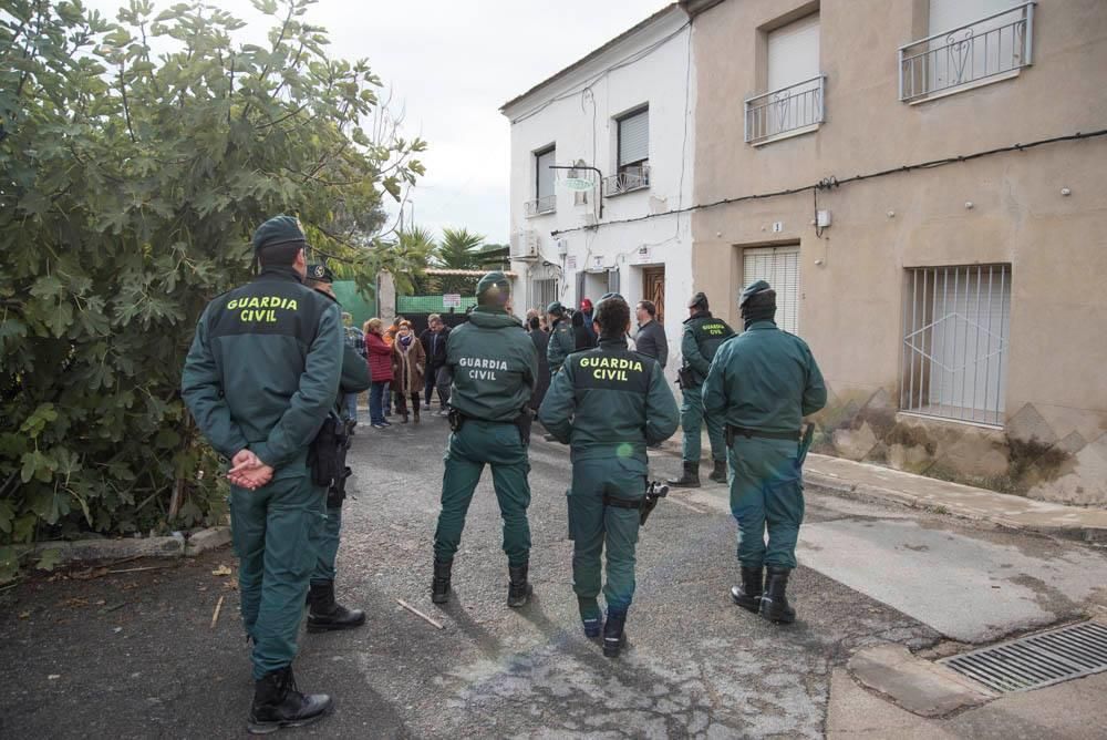 Desahuciada con 65 años, un hijo y dos nietos en Las Torres de Cotillas