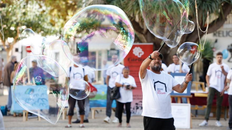 Celebración del Día de las personas sin hogar en Ibiza: «Necesitamos más vivienda social, no más albergues»