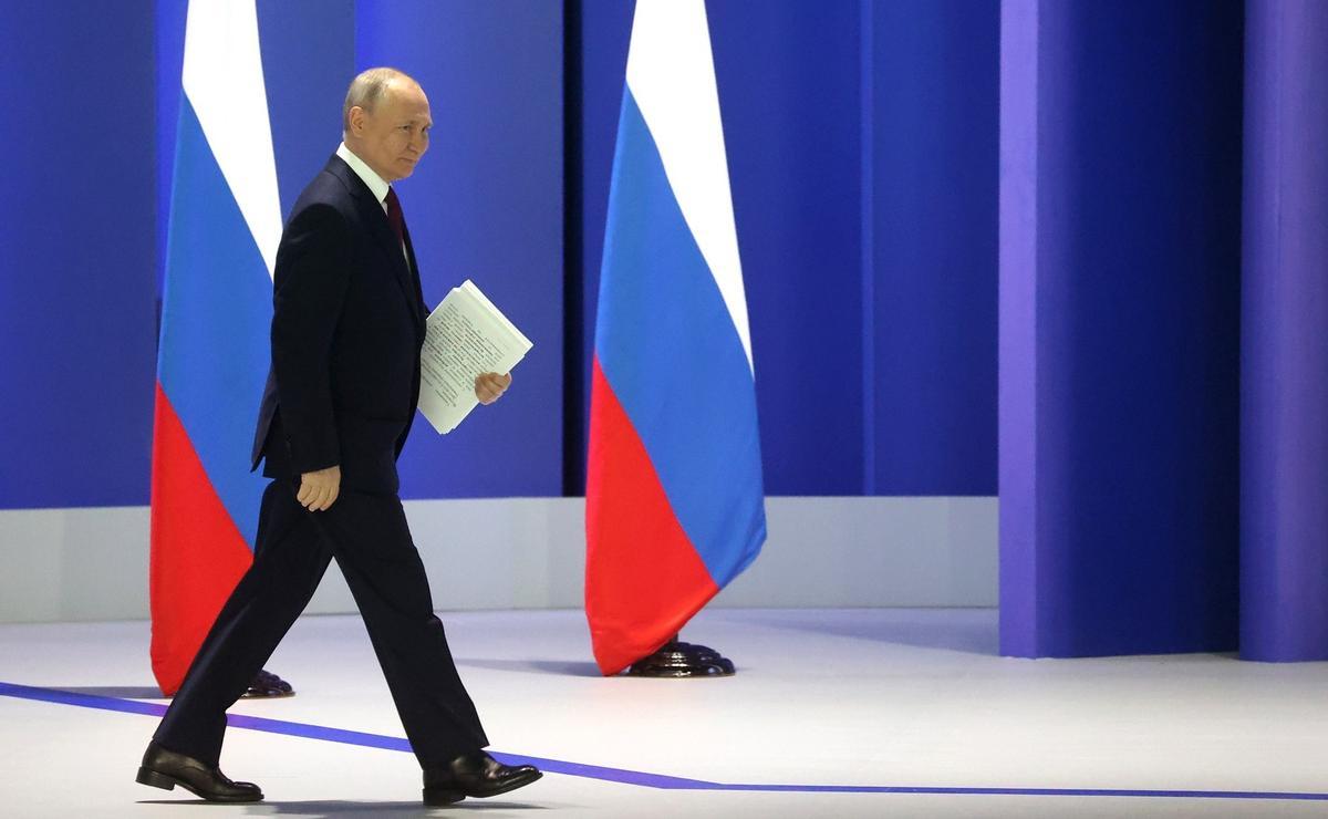 Vladimir Putin pronuncia el discurso del Estado de la Nación