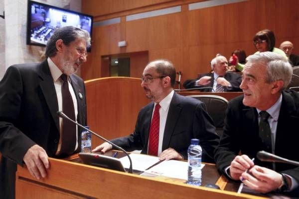 Fotogalería de la sesión plenaria de las Cortes de Aragón