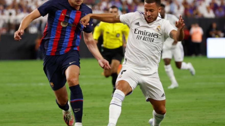 Un Real Madrid sin gol con Hazard de parche