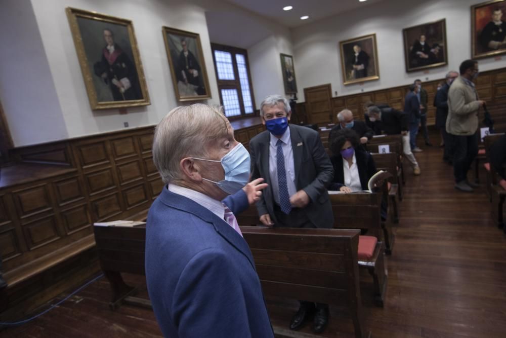 Acto oficial del 41º Día de les Lletres Asturianes.