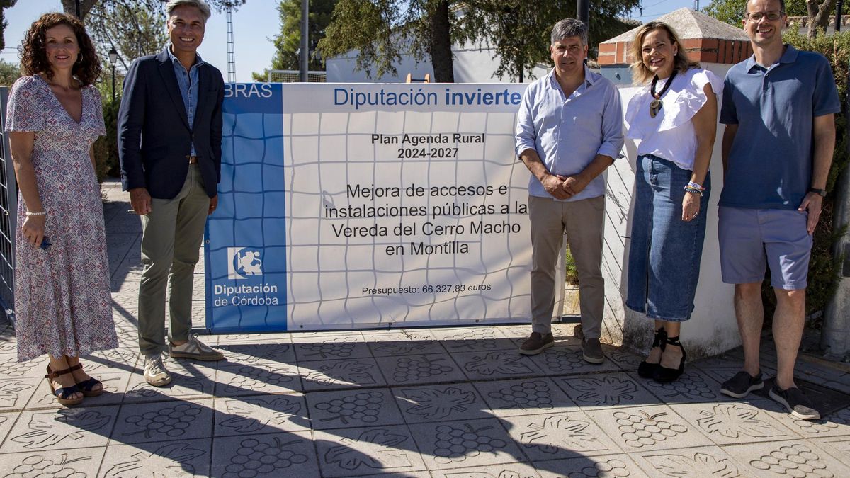 Recepción de las obras realizadas en Cerro Macho.
