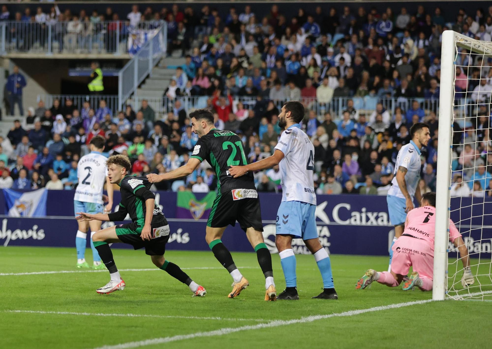 Málaga CF - Córdoba CF | Las imágenes del partido en La Rosaleda