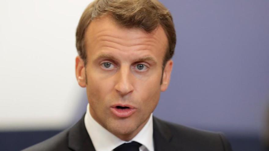 El presidente francés, Emmanuel Macron.