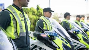 Agentes de la Guardia Civil de Tráfico