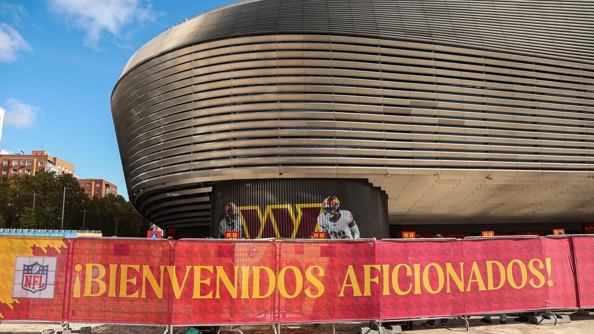 SANTIAGO BERNABÉU | La NFL en el estadio del Real Madrid acaba en los tribunales: vecinos demandan al Ayuntamiento por elevar los límites de ruido