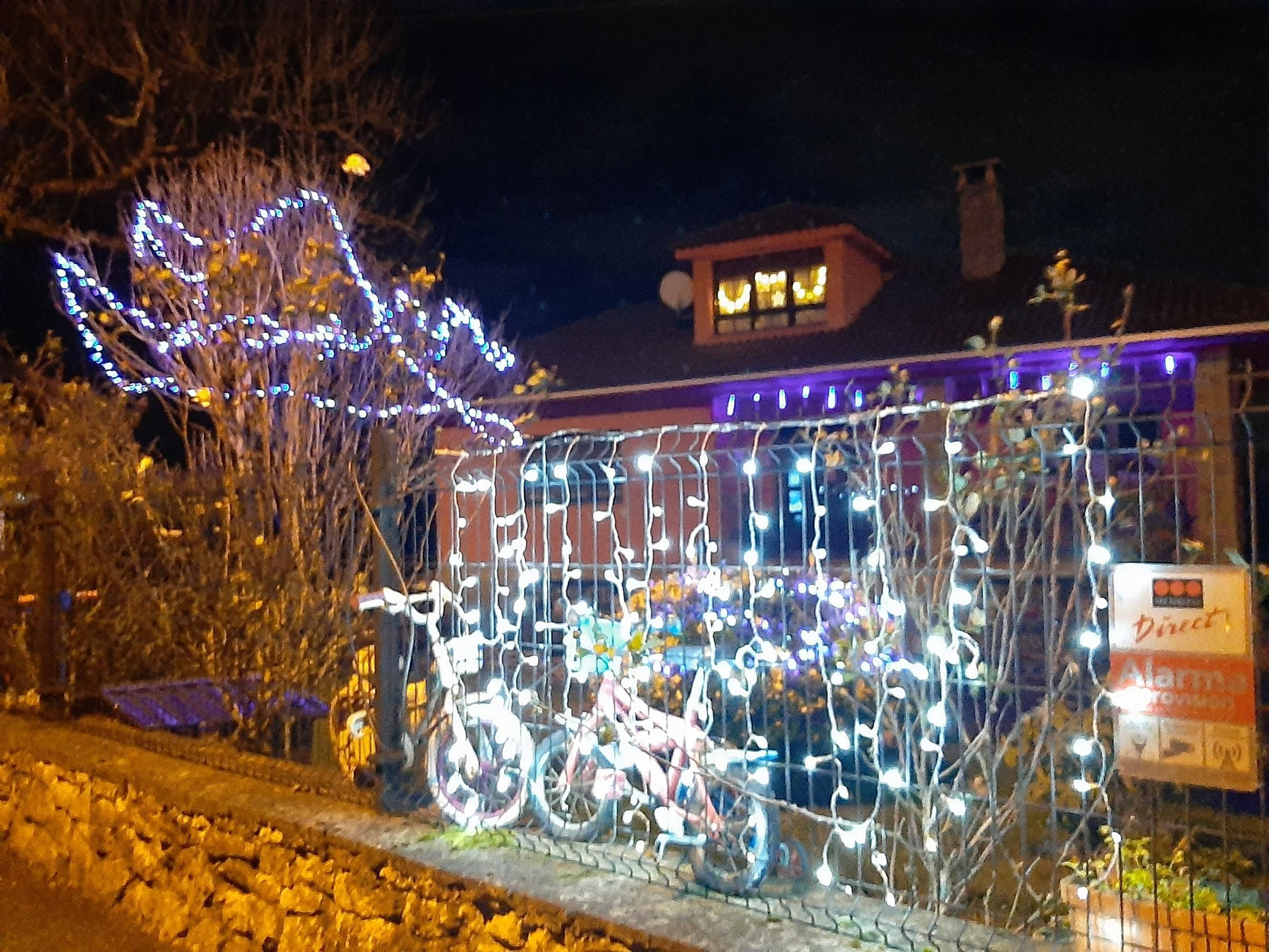 Así brilla Ables en Navidad: la decoración de sus casas, en imágenes