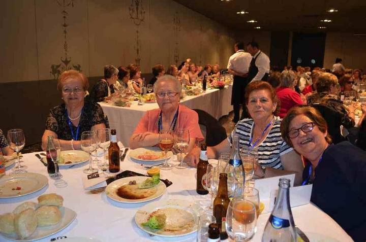 Almuerzo de la asociacion de viudas en Murcia