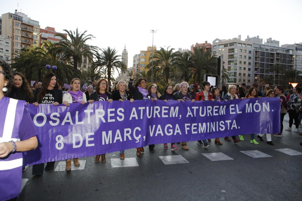 Manifestación del 8M en Alicante