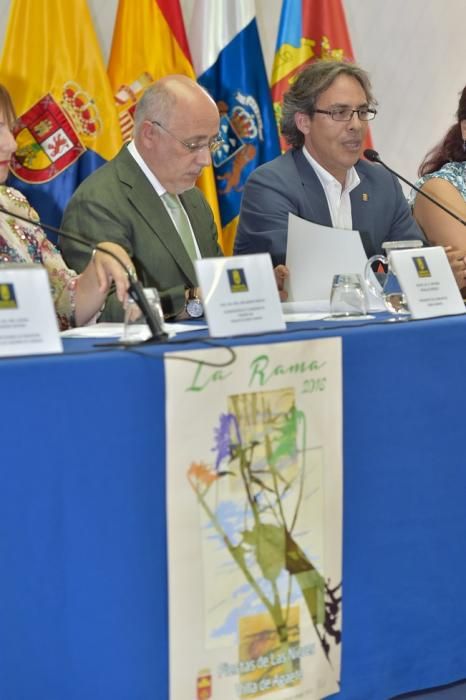 Presentación de la fiesta de la rama de Agaete