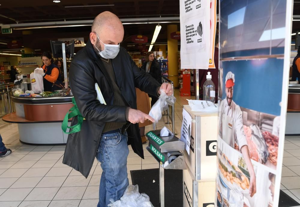 Coronavirus en A Coruña | Compras imprescindibles en los supermercados