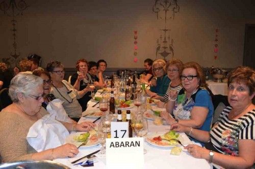 Almuerzo de la asociacion de viudas en Murcia