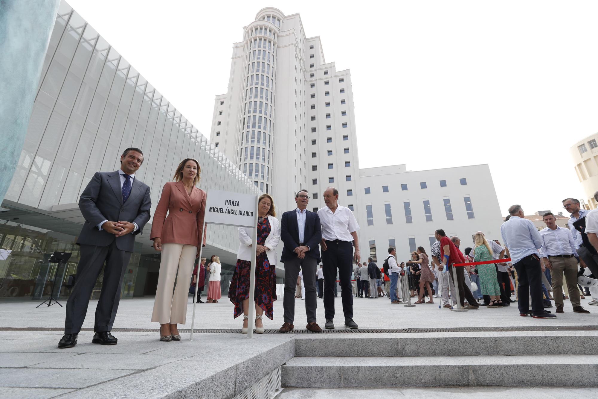 Vigo inaugura una plaza en honor a Miguel Ángel Blanco