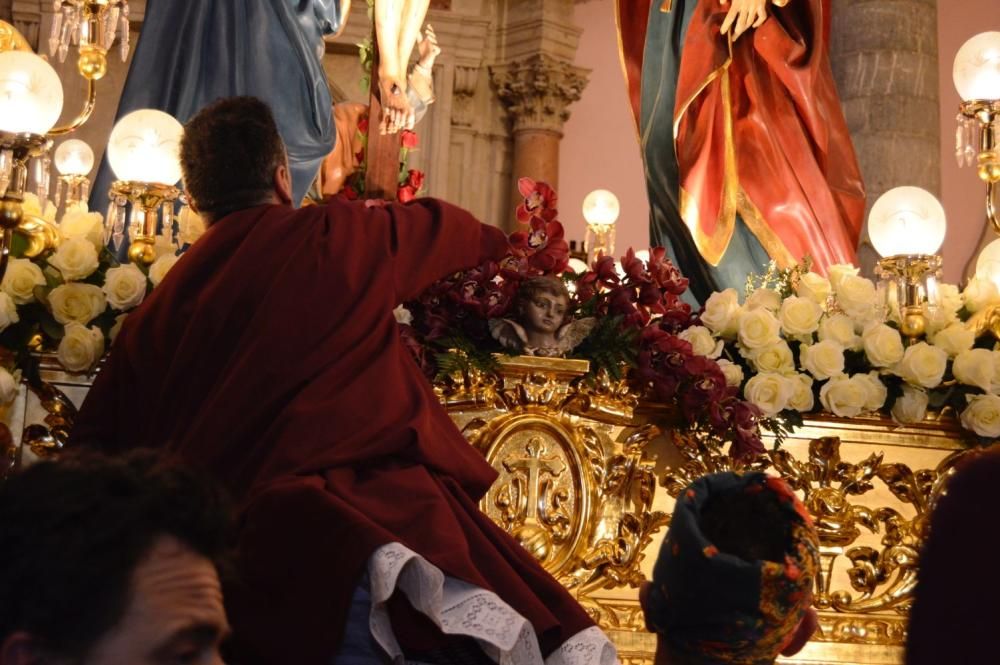 La procesión del Perdón se queda en San Antolín