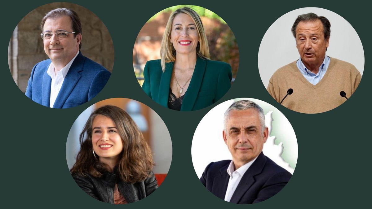 ¿Dónde inician la 'pegada' de carteles los candidatos extremeños?