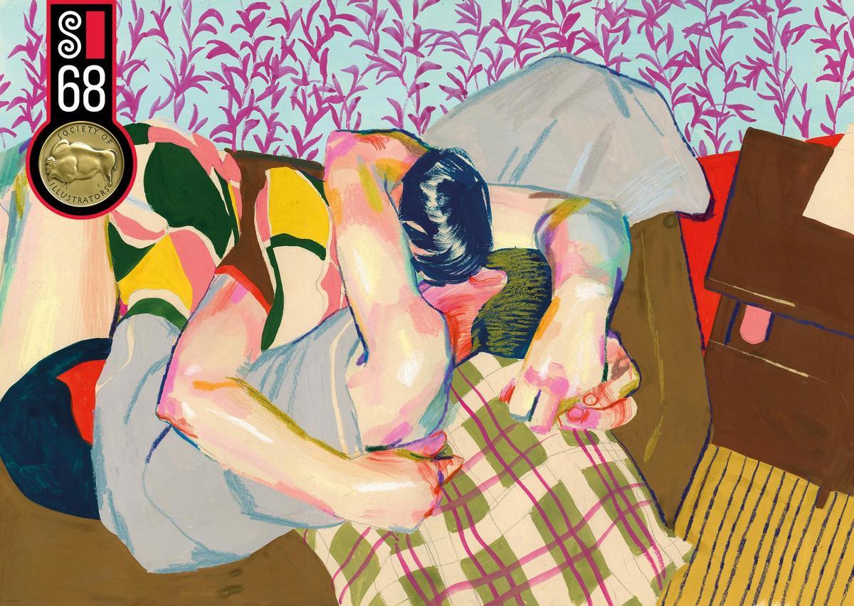 Una de les il·lustracions premiades a Nova York que inclou el llibre de Dani Torrent.