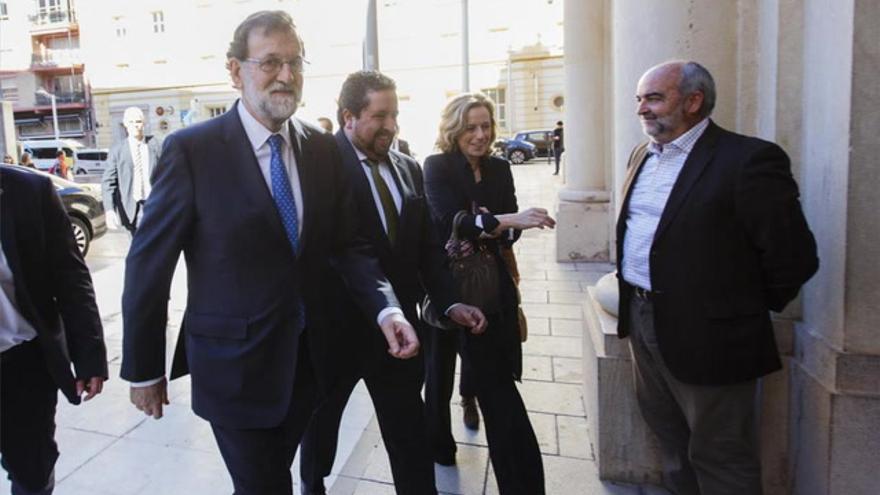 Rajoy visita la Diputación de Castellón