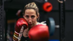 Jennifer Miranda durante un entrenamiento.