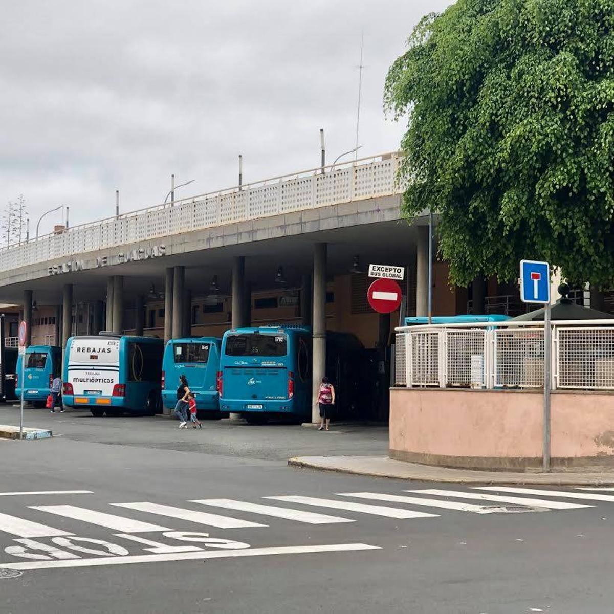 Estación de guaguas de Arucas.
