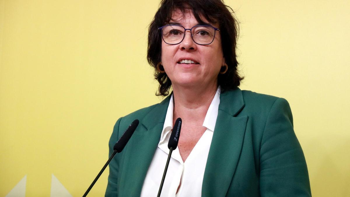 La eurodiputada de ERC, Diana Riba.