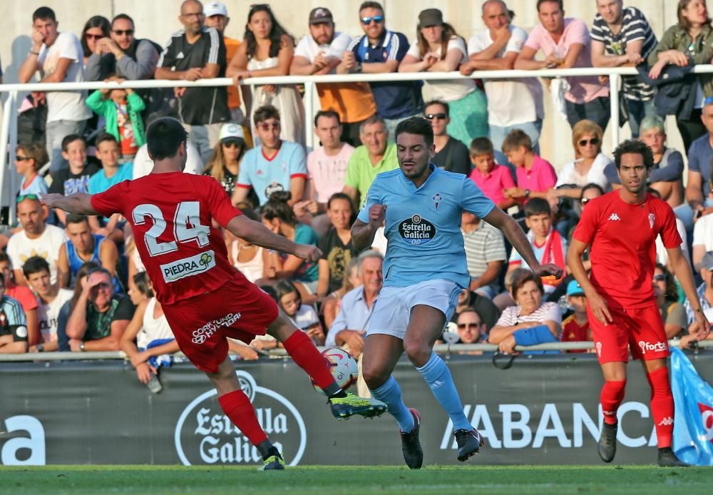 Emmanuel Apeh, atacante del filial, igualó en la segunda mitad el tanto inicial de Jaime Romero - Debut de David Juncá, Okay Yokuslu y Néstor Araujo.