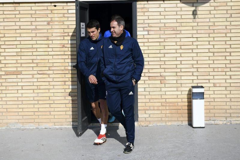 Entrenamiento del Real Zaragoza 24/2/2018