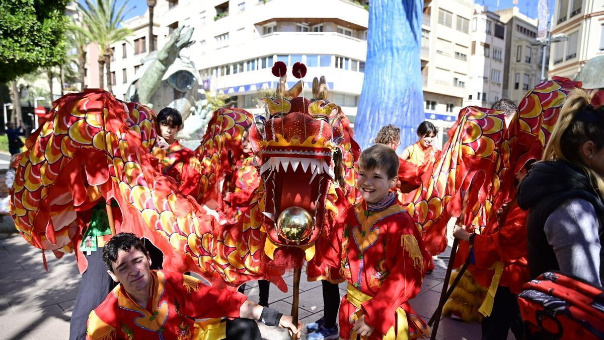 Las imágenes de la celebración del Año Nuevo chino en Castelló