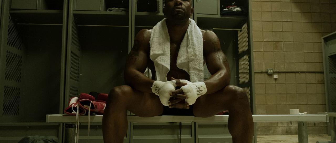 Trevante Rhodes (Mike Tyson) en una imagen de ’Mike’.