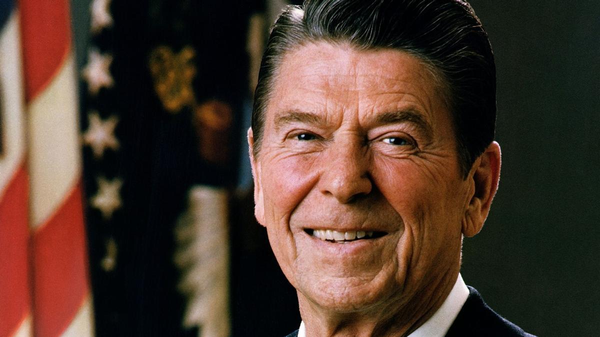 Ronald Reagan en una imagen de archivo.