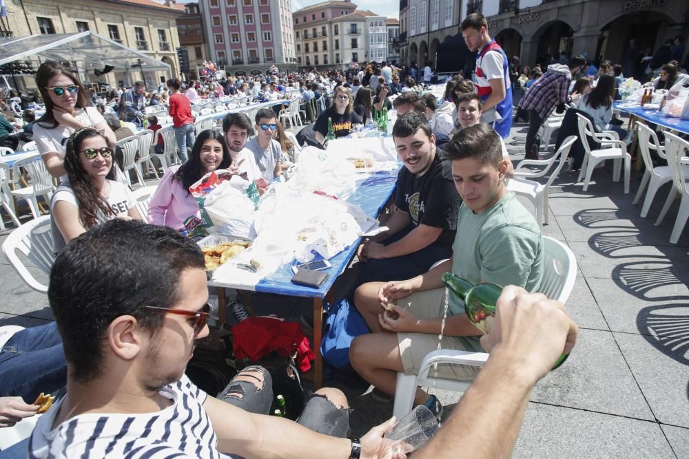 Comida en la calle en Avilés 2017