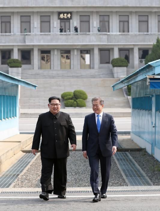 Encuentro entre Kim Jong-un y Moon Jae-in