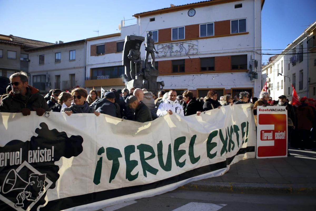 Manifestación en Andorra por una transición justa