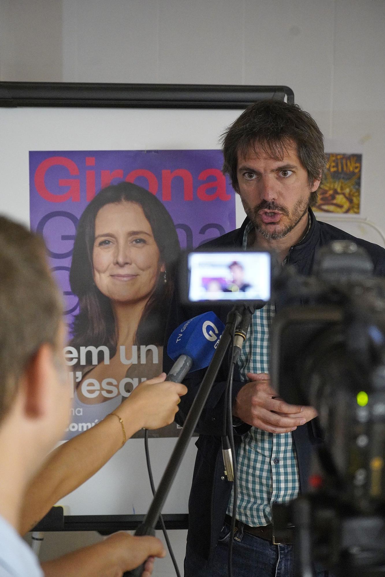 Les millors imatges de l'acte central de Campanya de En Comú Podem a Girona