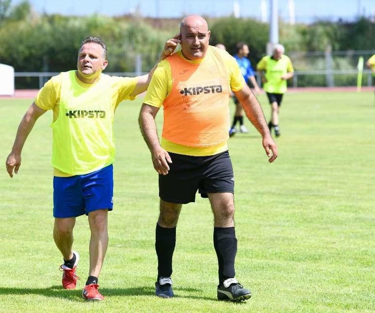 El fútbol coruñés, con Quintana