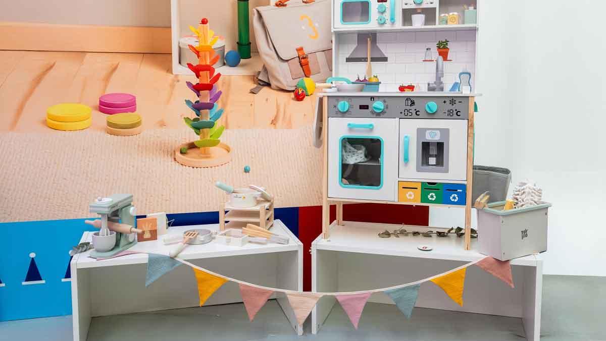 La cocinita de madera de ALDI, una de sus propuestas para esta Navidad.