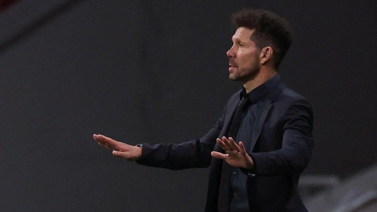 La rueda de prensa de Simeone