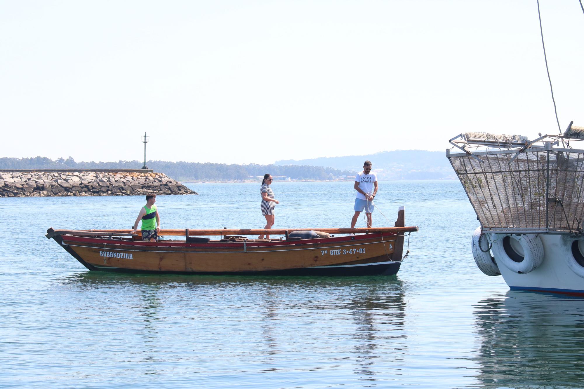 Una de las actividades por la biodiversidad a bordo del "Chasula".