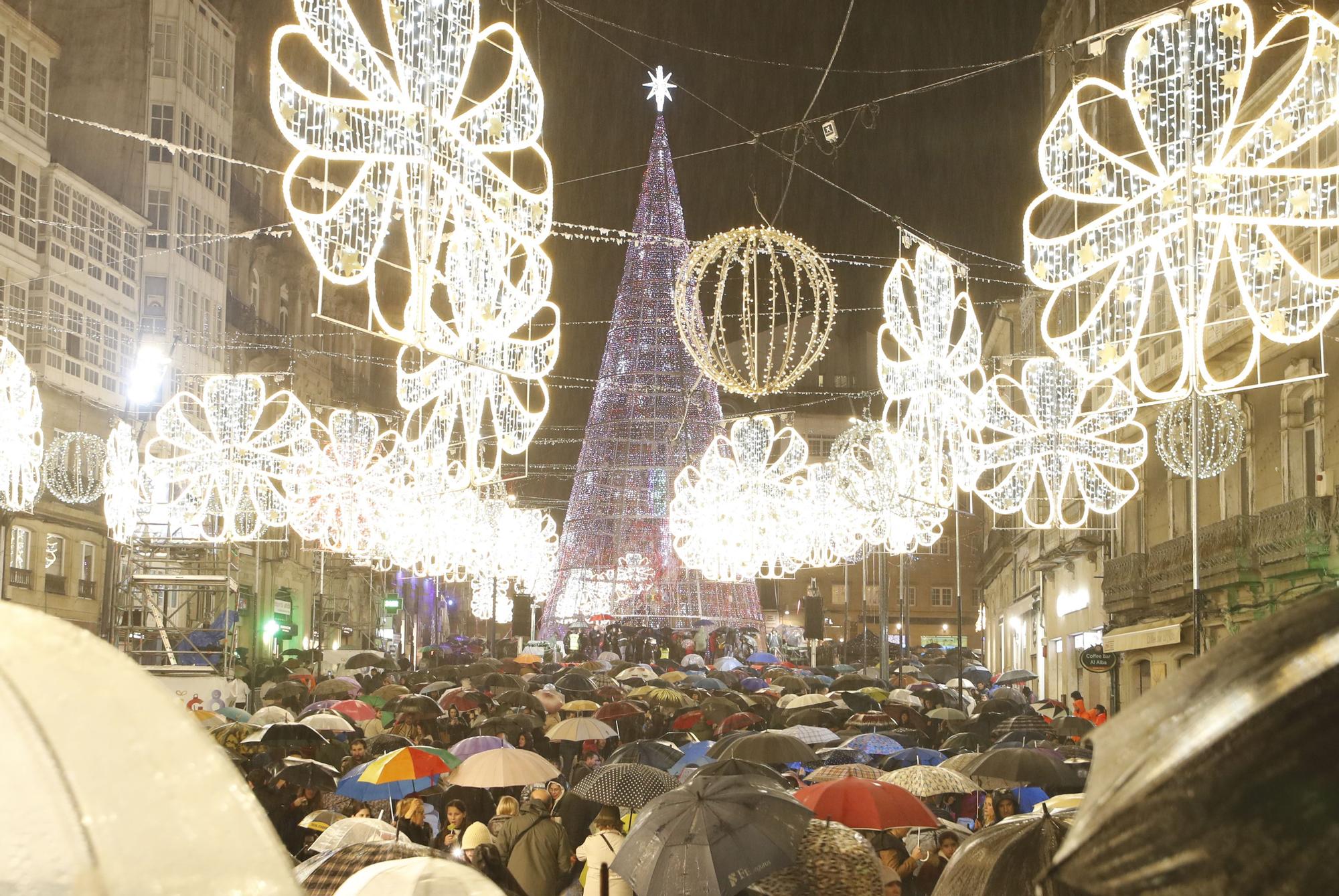 Luces de Navidad en Vigo: este es el recorrido completo por la iluminación más famosa "del planeta"