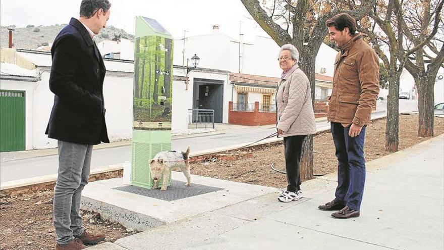 Un pipican inteligente en el parque de La Tejera