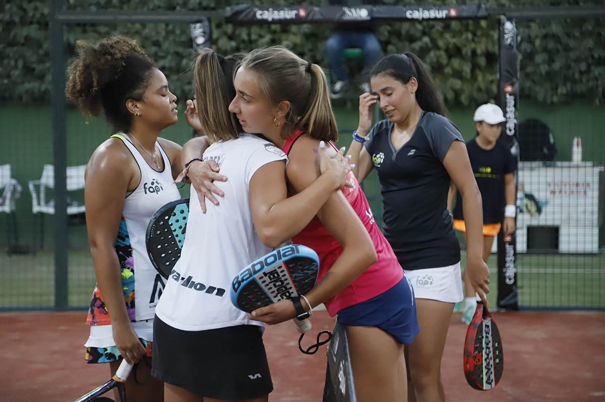 Final femenina de Los Internacionales de pádel de Córdoba