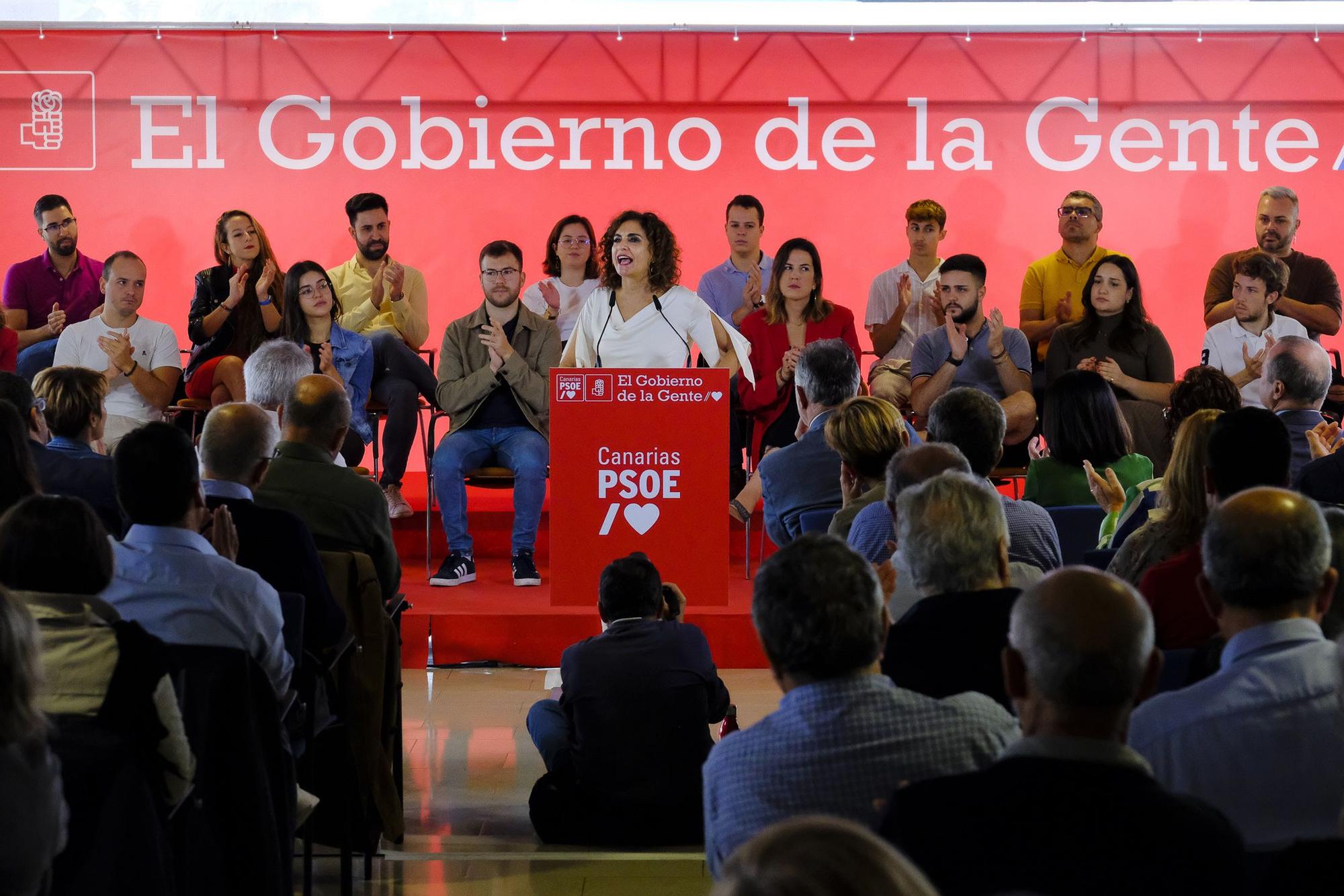 Carolina Darias presenta su candidatura a la alcaldía de la capital grancanaria