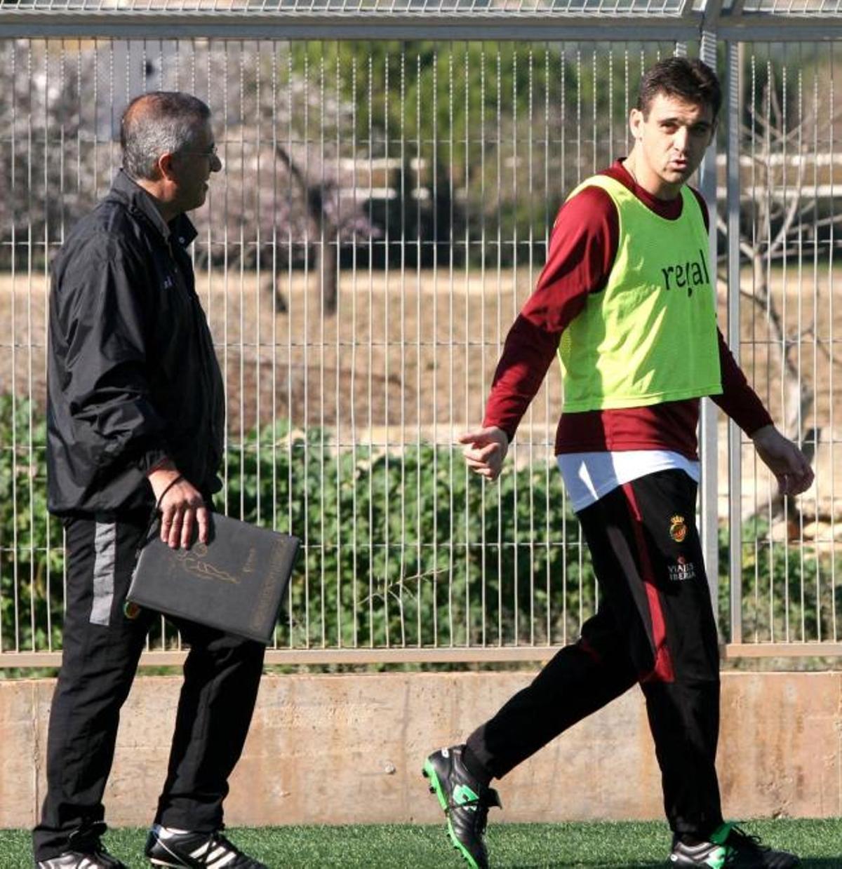 Ballesteros y Manzano, en Son Bibiloni en enero de 2008.
