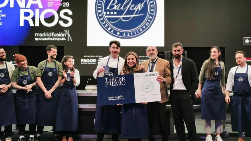 Ausiàs Signes se proclama tercer cocinero revelación en Madrid Fusión