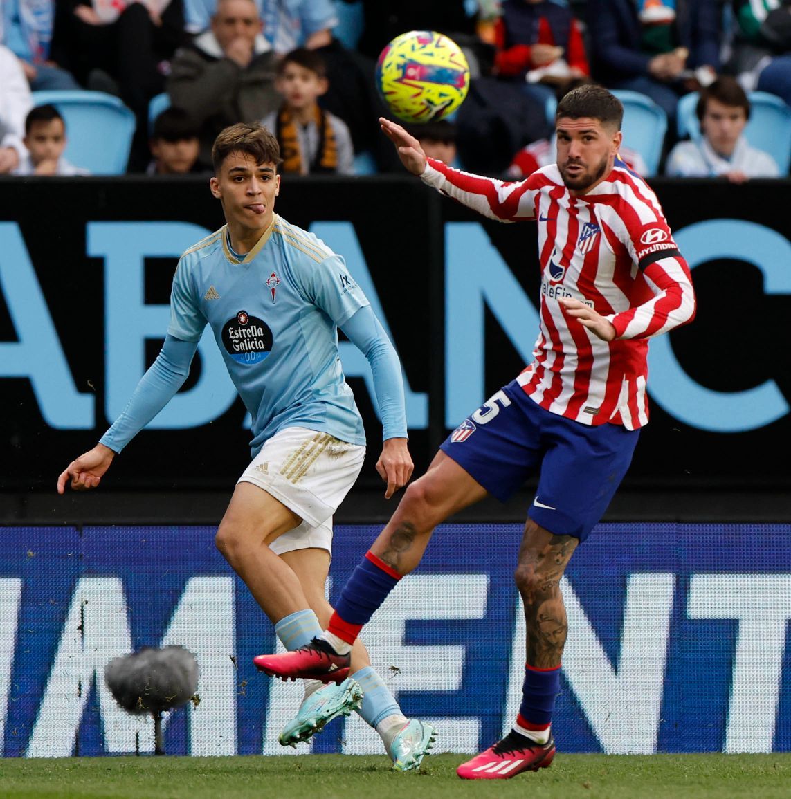 Las mejores imágenes del Celta-Atleti