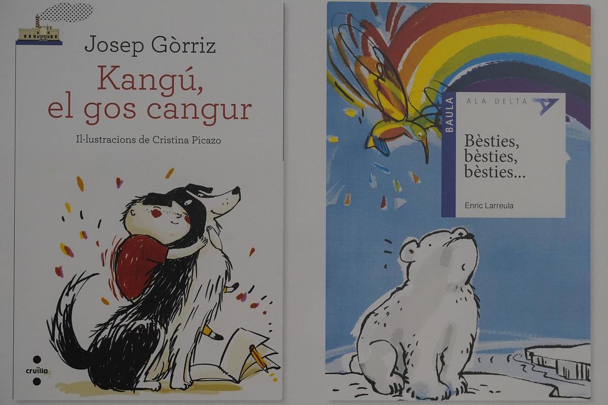Algunes cobertes de llibres il·lustrades per Cristina Picazo.