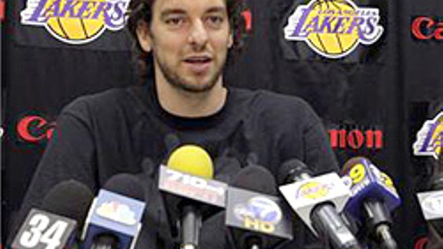 Gasol amplía contrato con los Lakers por 21 millones de dólares y entra en la élite de la NBA